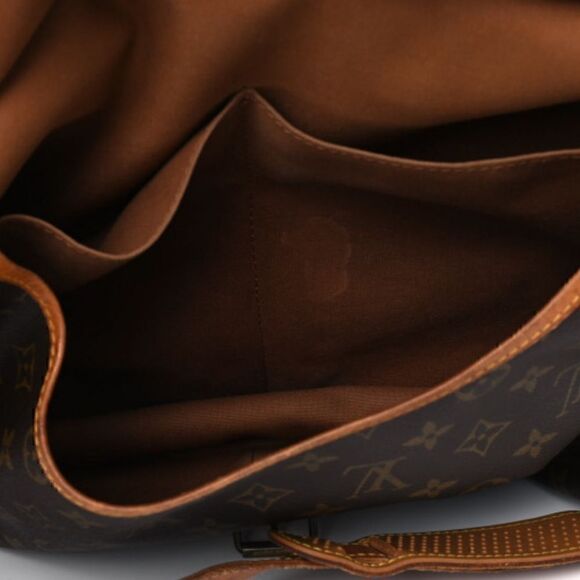 LOUIS VUITTON Monogram Saumur 35 Cross body bag Vintage 1990 Made in France GUC - Picture 10 of 14